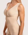 Mid-Thigh Bodysuit with Bra and Front Closure (BB09-NS)