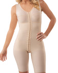 Mid-Thigh Bodysuit with Bra and Front Closure (BB09-NS)