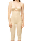 GluteLifting Below the Knee Bodysuit w/Zipper (BE07-BK)