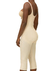 GluteLifting Below the Knee Bodysuit w/Zipper (BE07-BK)