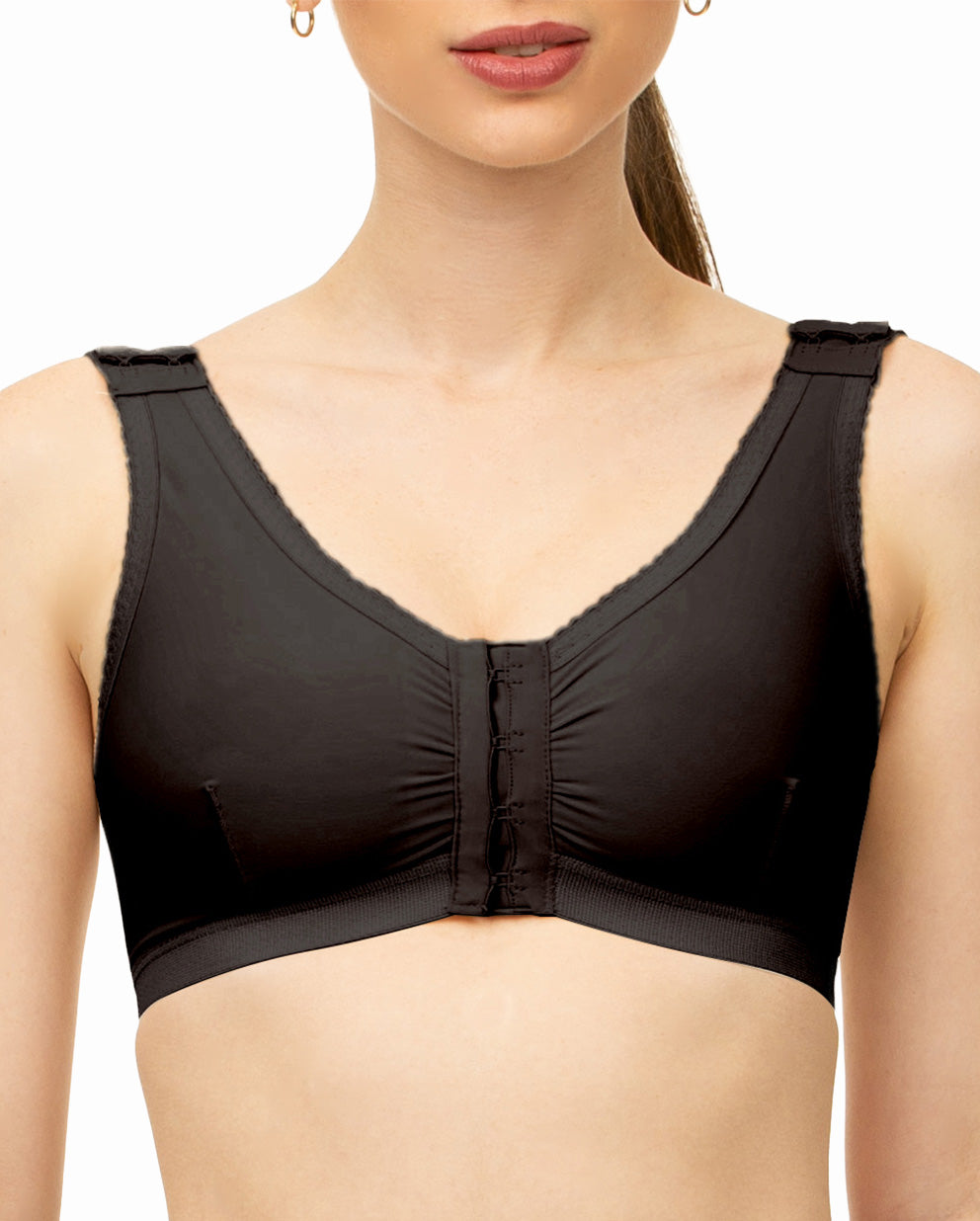 Breast Surgery Support Bra with 1" Elastic Band (BR01)