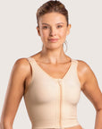 Breast Surgery Support Vest with Front Zipper No Cups(BR05-NC)
