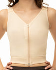 Breast Surgery Support Vest with Front Zipper No Cups(BR05-NC)