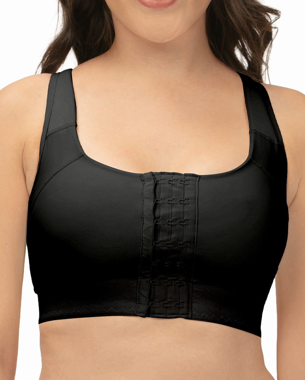 Breast Surgery Power Sports Bra with 2” Elastic Band (BR09)