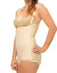 Body de compresión con cremallera y largo hasta la panty (BS01)