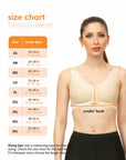 Cotton Surgical Recovery Bra with 2” Elastic Band (CB02)