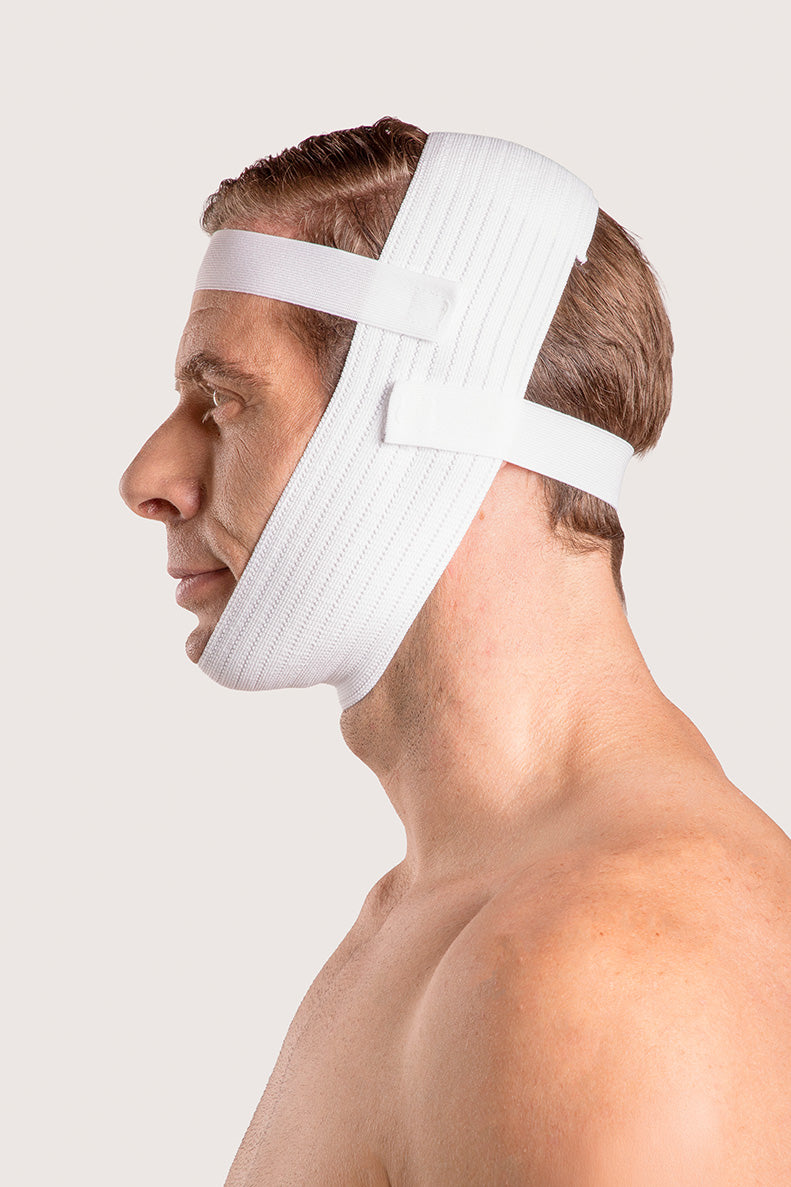 Chin Strap Compression Garment with Two 1" Bands (FA05)