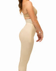 High Waist Below Knee Length Girdle w/Zippers (GR05)