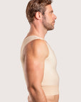 Male Short Length Compression Vest with Zipper (MG03-SH)