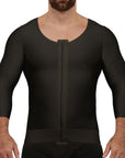 Male Compression Vest w/Medium Sleeves & Zipper (MG06-MS)