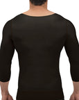 Male Compression Vest w/Medium Sleeves & Zipper (MG06-MS)