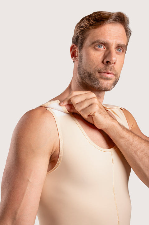 2nd Stage Male Below the Knee Compression Bodysuit (MG08-BK)