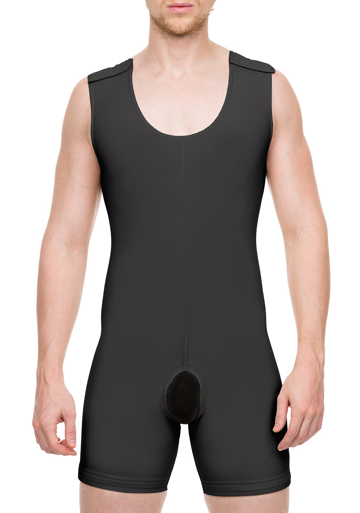 2nd Stage Male Mid-Thigh Compression Bodysuit (MG08