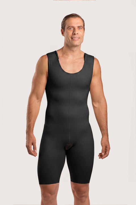 2nd Stage Male Mid-Thigh Compression Bodysuit (MG08)