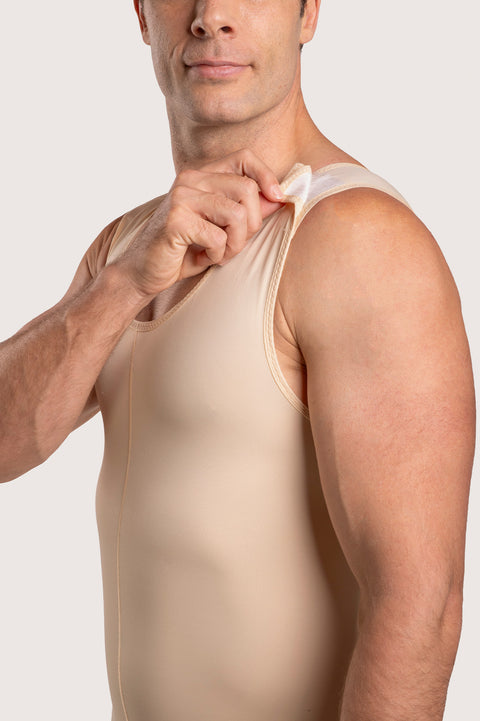 2nd Stage Male Mid-Thigh Compression Bodysuit (MG08)