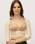 Braless Compression Vest w/Mid-Length Sleeves (SL04)