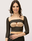 Braless Compression Vest w/Mid-Length Sleeves & 3" Stabilizer Band (SL05)
