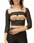 Braless Compression Vest w/Mid-Length Sleeves & 3" Stabilizer Band (SL05)