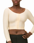 Underbust Length Bra/Vest with Long Sleeves (VS02-LS)