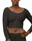 Underbust Length Bra/Vest with Long Sleeves (VS02-LS)