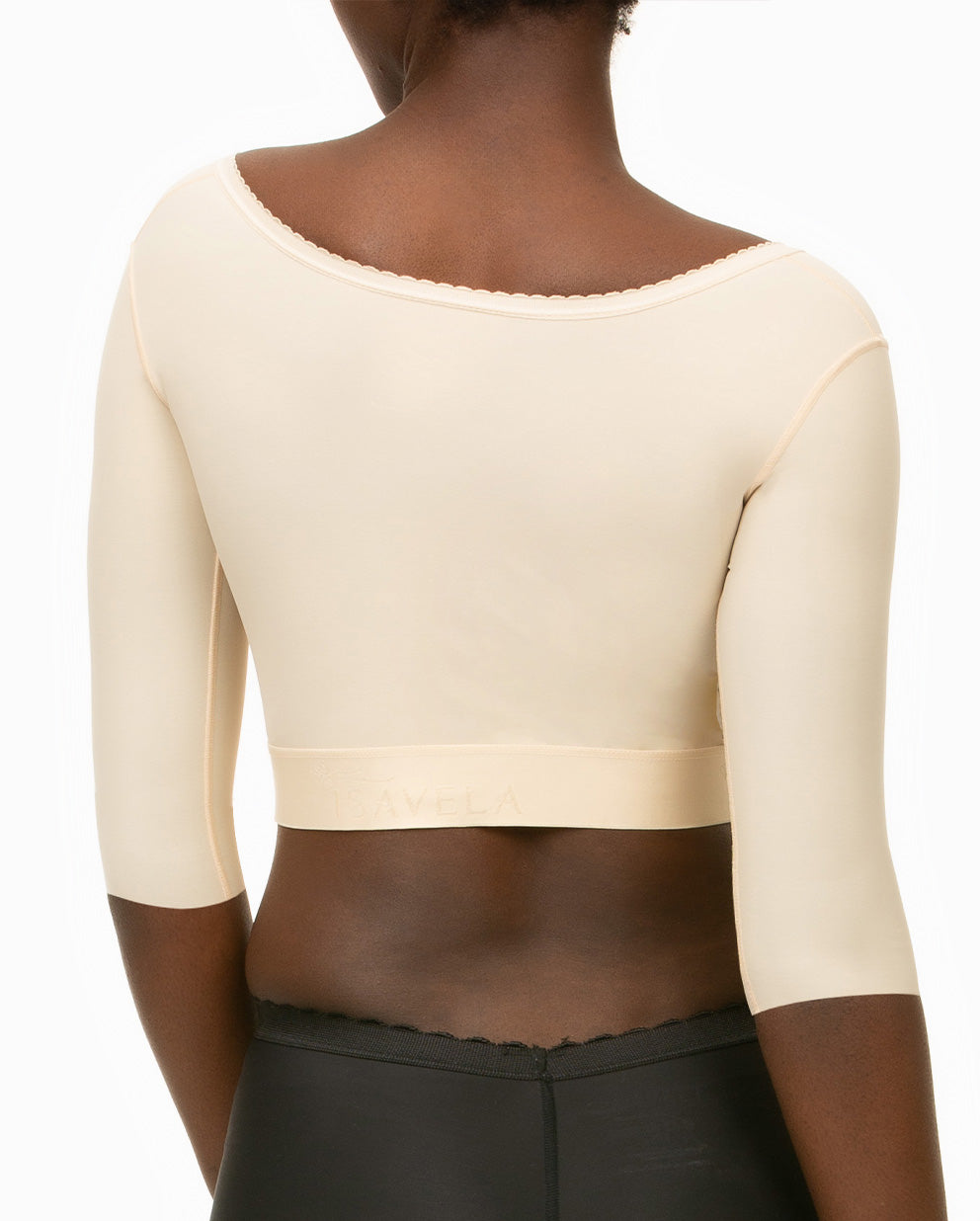 Underbust Length Bra/Vest with Short Sleeves (VS02-SS