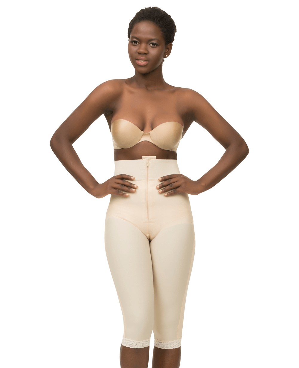 Below Knee Shapewear with Pre-moulded Cups - Healing Shapers