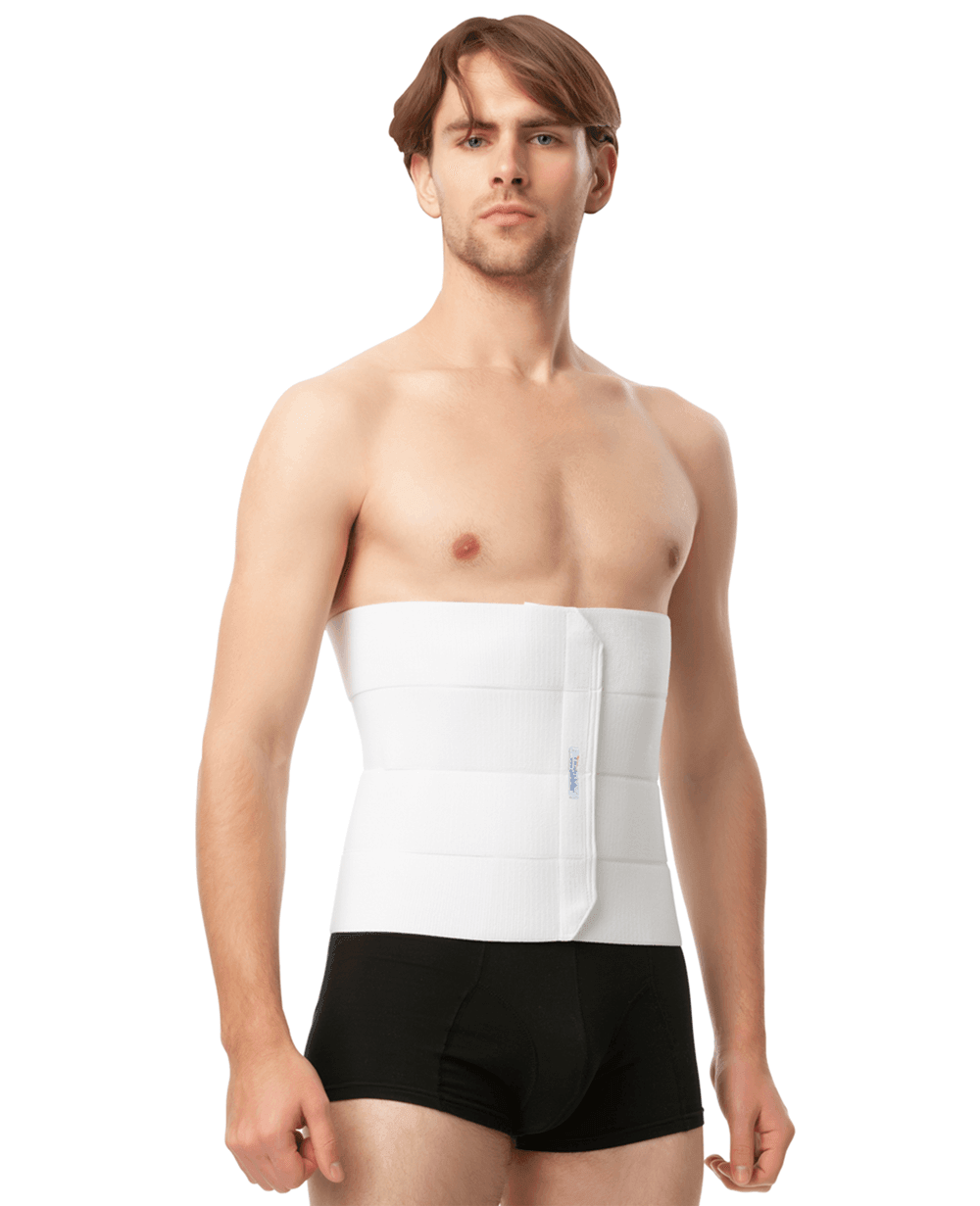 Post-op : abdominal binder or compression garment #genmass445 #bodybui