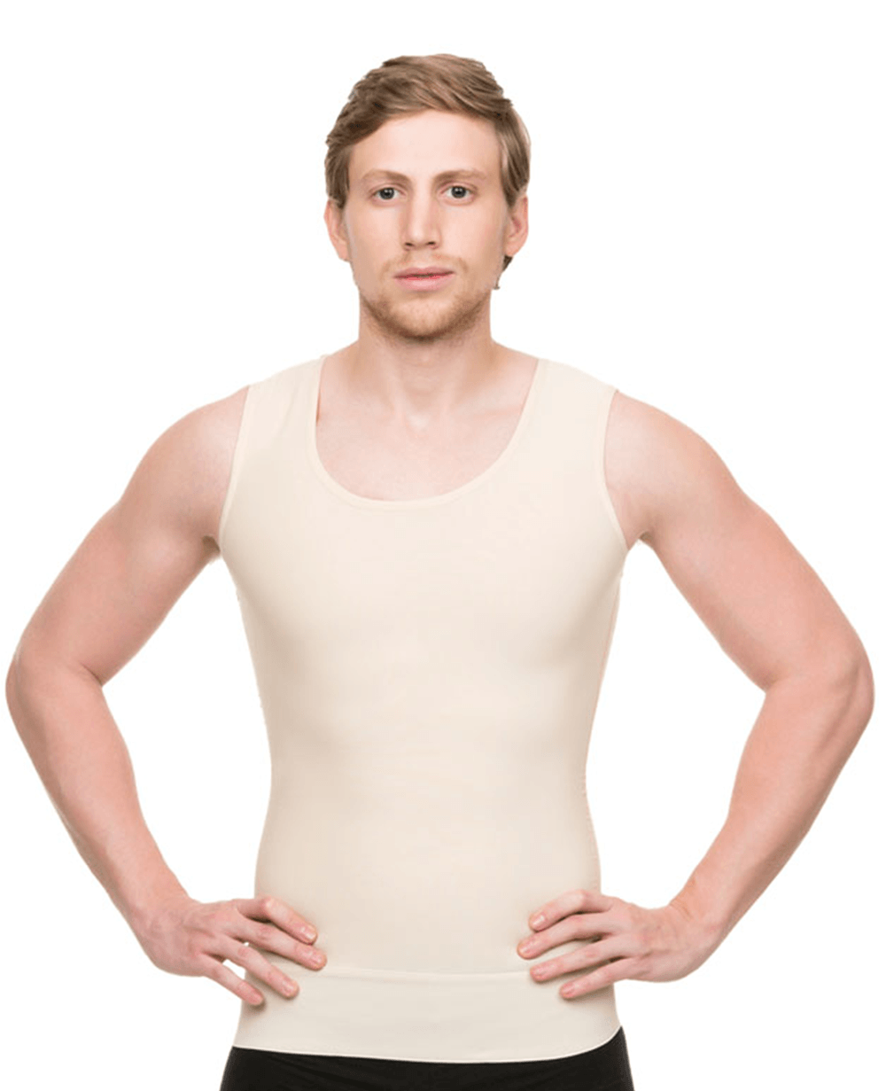 2nd Stage Male Compression Vest w/3 Elastic Waistband (MG05)