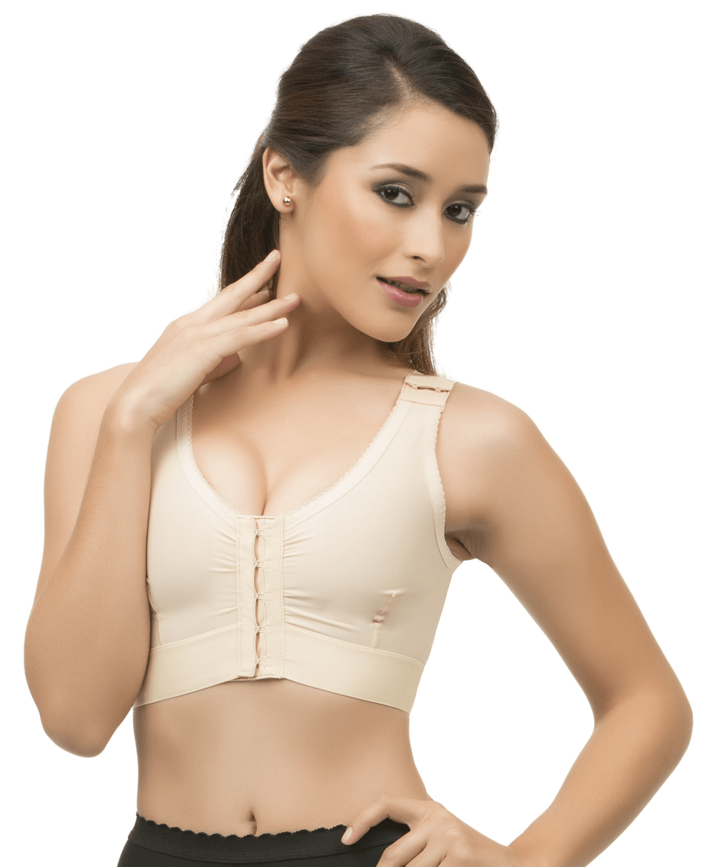 Breast Surgery Support Bra with 2&quot; Elastic Band (BR02)