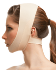 Chin Strap Support Compression Garment W/ No Neck Support (FA01) - Isavela Compression Garments