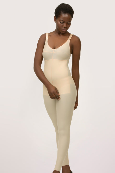2nd Stage Ankle Length Compression Bodysuit w/Bra (BB08)