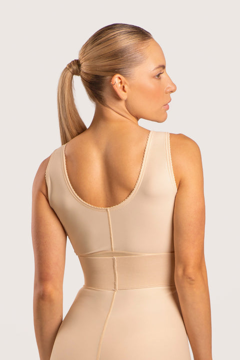 seamless bra for bodycon dress Stage 1 Surgical Bra with 2-Inch Elastic Bust-Line | Breast Support