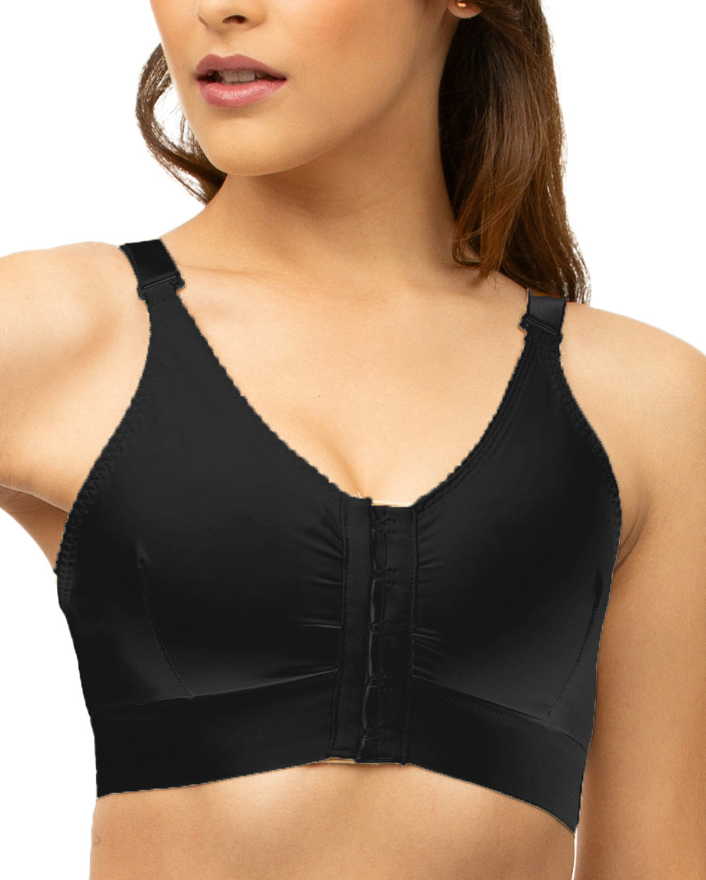 Breast Surgery Sports Bra With 2
