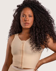 Breast Surgery Support Vest with Front Zipper (BR05)