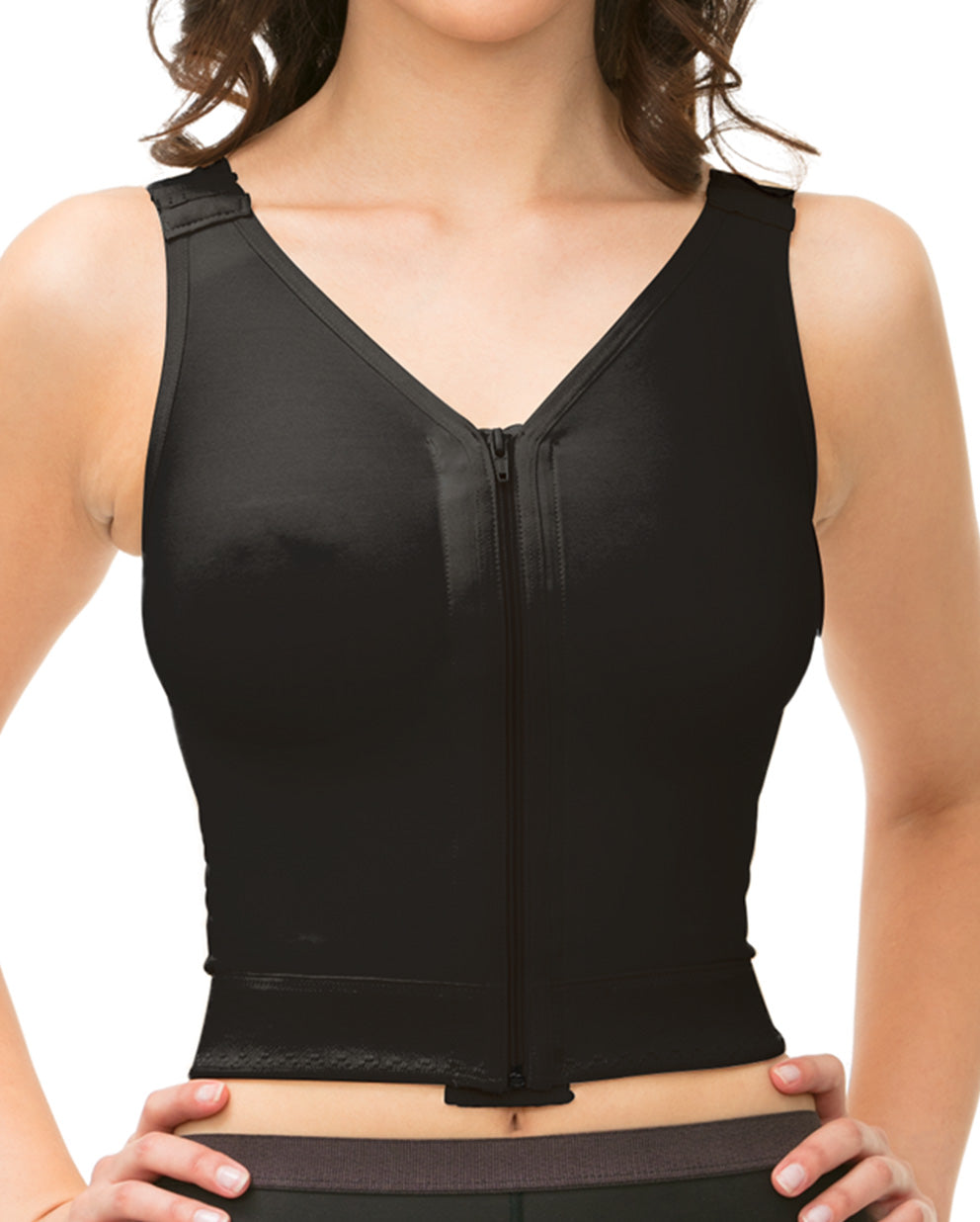 Breast Surgery Support Vest with Front Zipper (BR05) – Isavela