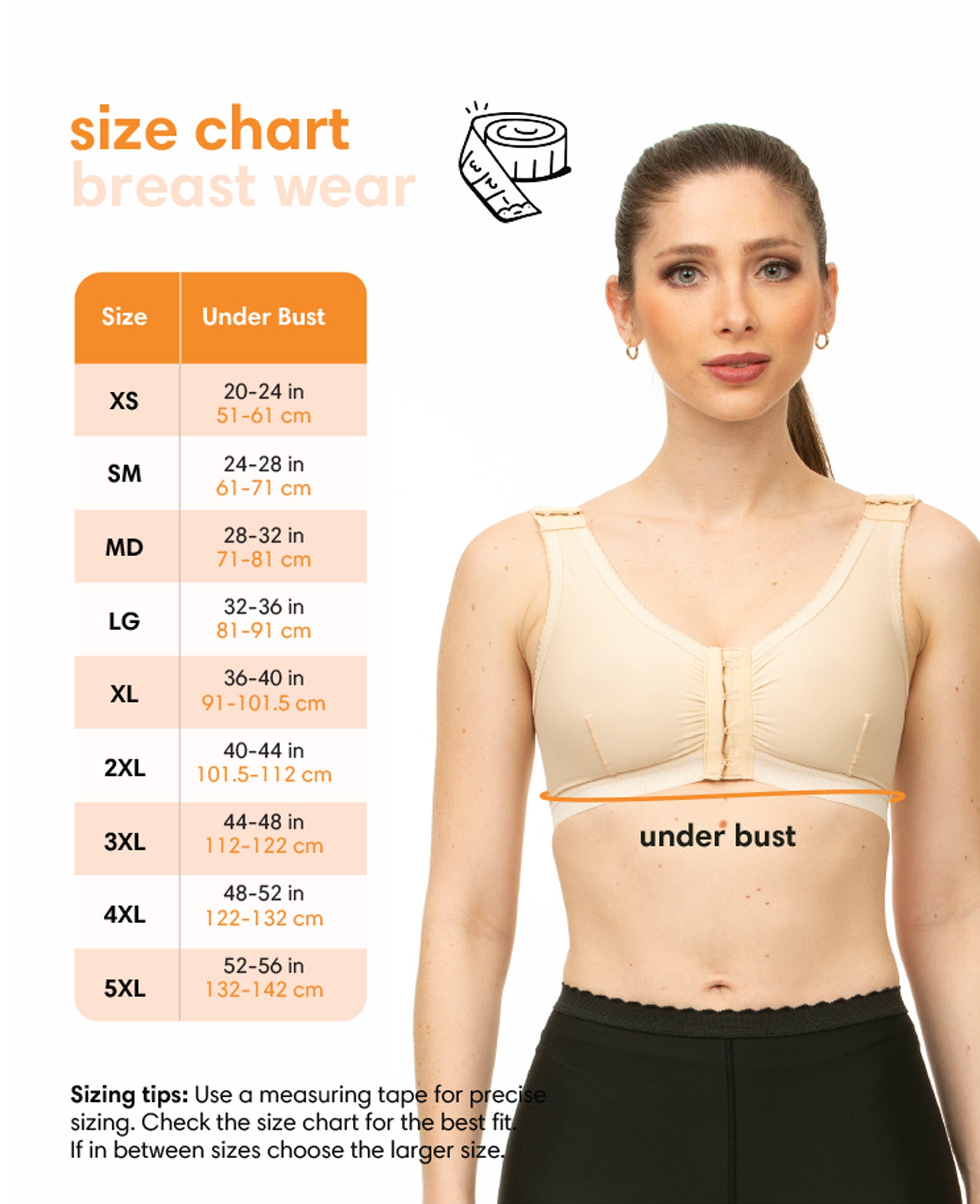 Cardiac Surgery Bra/Vest with Front Zipper (VS05) – Isavela