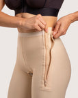 Low Waist Below the Knee Girdle w/Zippers (GR13)