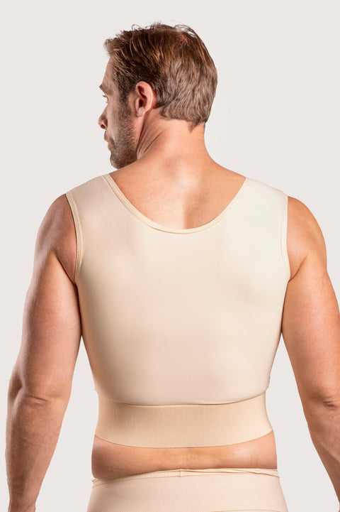 Male Short Length Compression Vest with Zipper (MG03-SH)