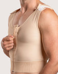 Male Short Length Compression Vest with Zipper (MG03-SH)