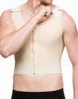 Male Short Length Compression Vest with Zipper (MG03-SH)