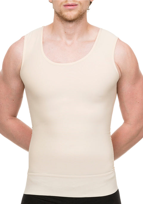 2nd Stage Male Compression Shirt w/3" Elastic Waistband (MG05)