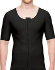 Male Compression Vest w/Short Sleeves & Zipper (MG06)