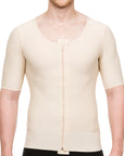 Male Compression Vest w/Short Sleeves & Zipper (MG06)