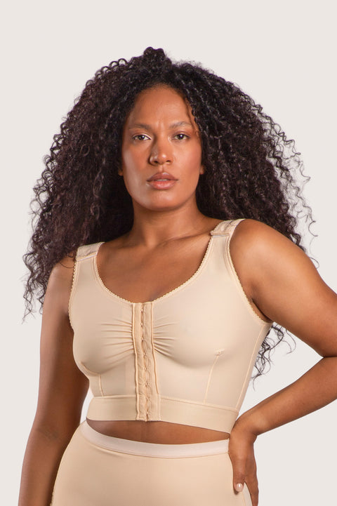 Breast Surgery Bra/Vest with 2" Waistband (VS01)
