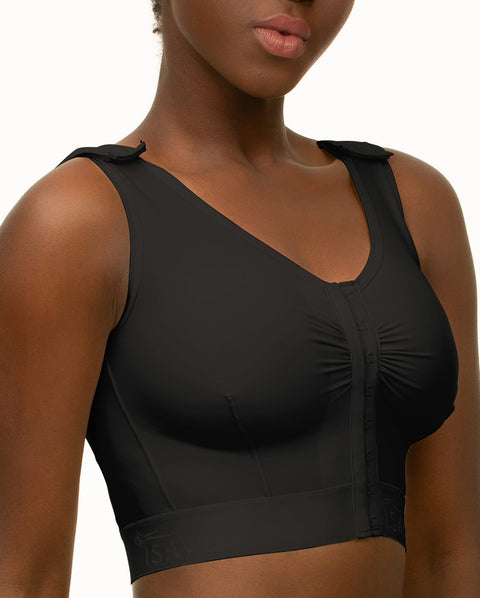 Breast Surgery Bra/Vest with 2" Waistband (VS01)