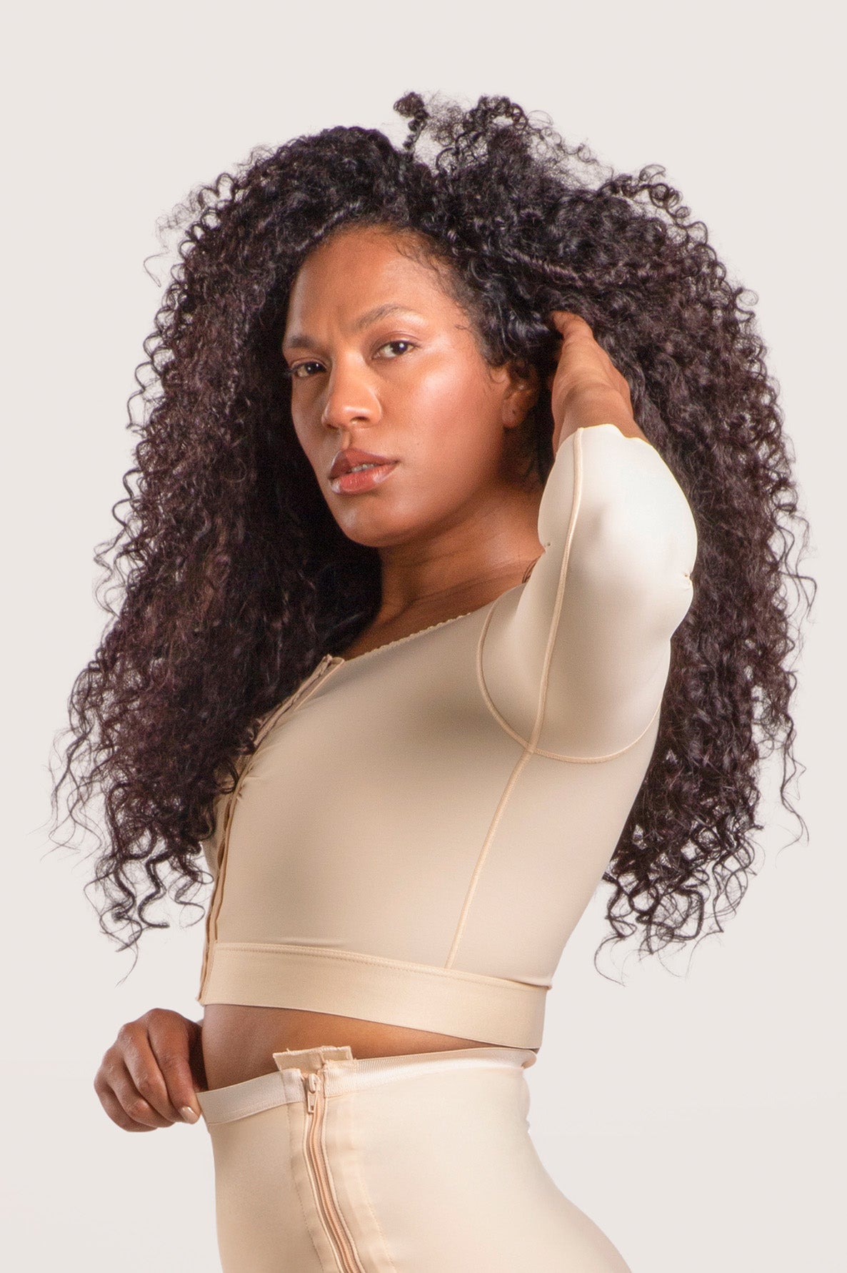 【BEAMSF別注】PT01 COVA FIT 春夏 SUPER 100s Underbust Length Bra/Vest with Medium Sleeves (VS02-MS) – Isavela