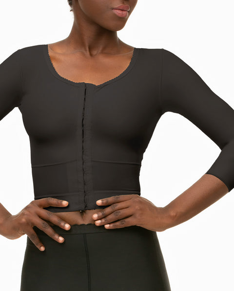 Compression Vest with Medium Sleeves (VS03-MS)