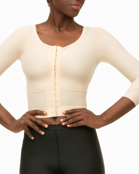 Compression Vest with Medium Sleeves (VS03-MS)