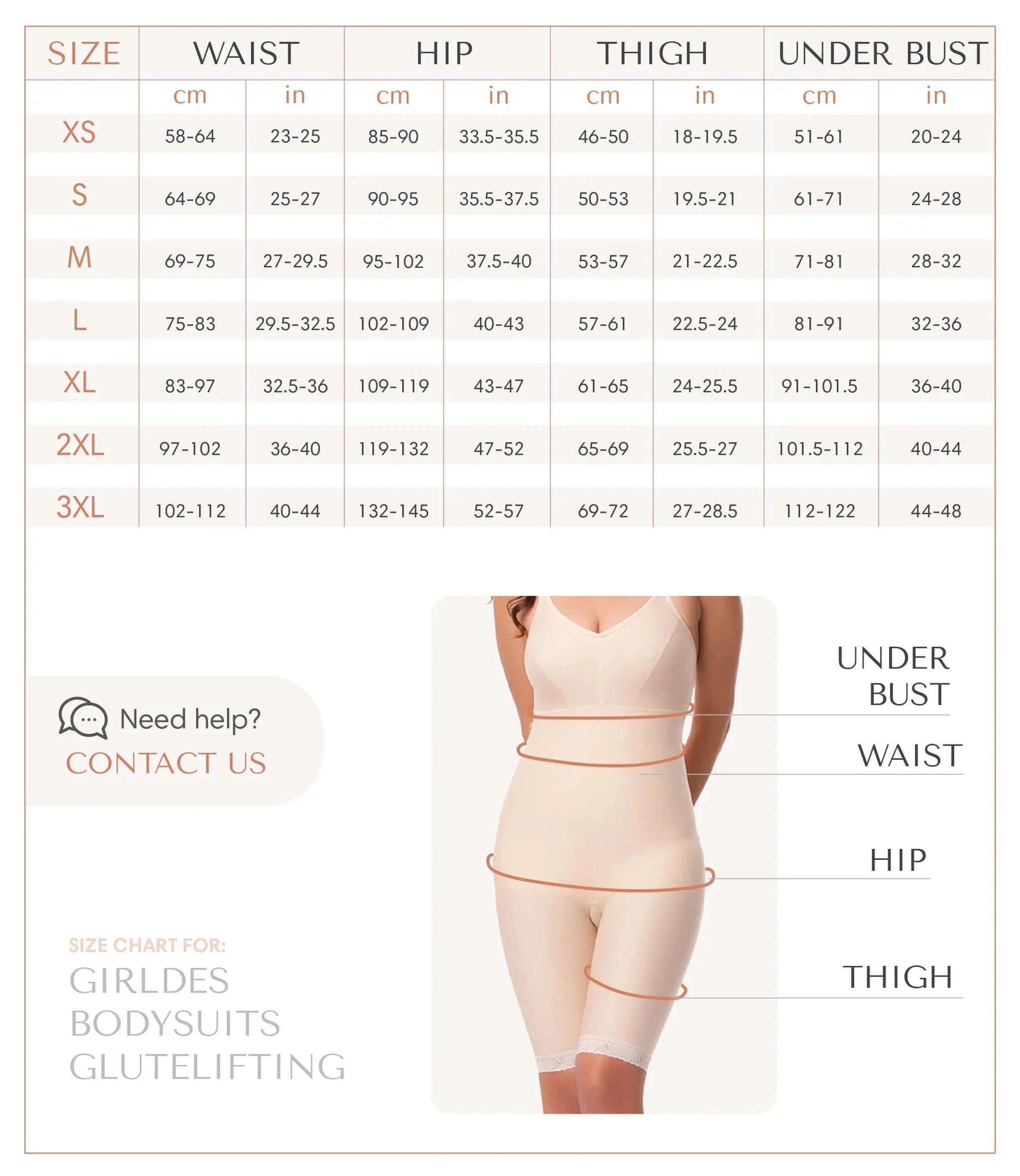  Isavela Body Suit Below Knee Length with Suspender Plastic  Surgery Compression Garment with Zipper (BS05) (XS, Beige) : Clothing,  Shoes & Jewelry