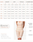 Mid-Thigh Compression Bodysuit w/Bra & Zippers (BB03)